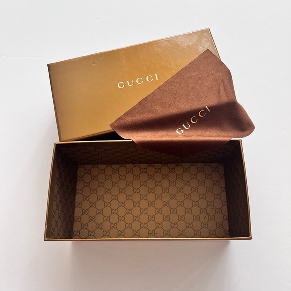 **SOLD** GUC GUCCI Havana Orange Mirror Lense Sunglasses - GG3709/S - Picture 10 of 14